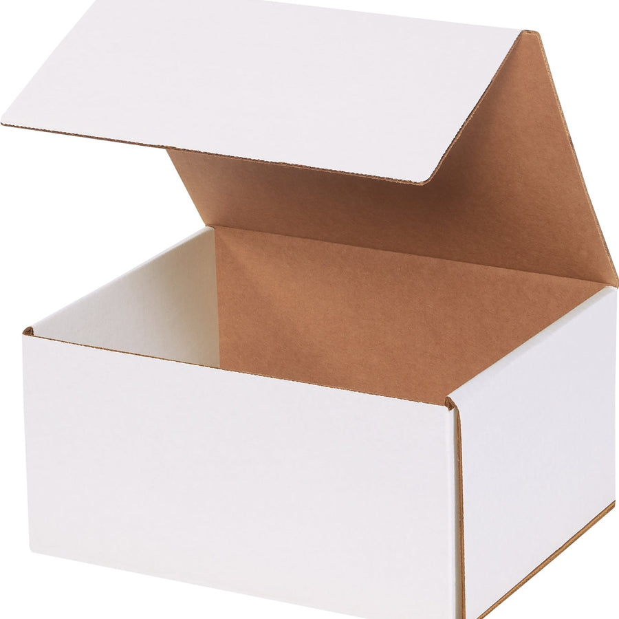 10x8x5 ECT-32 White Corrugated Mailers 50-Pack M1085 - alias listing
