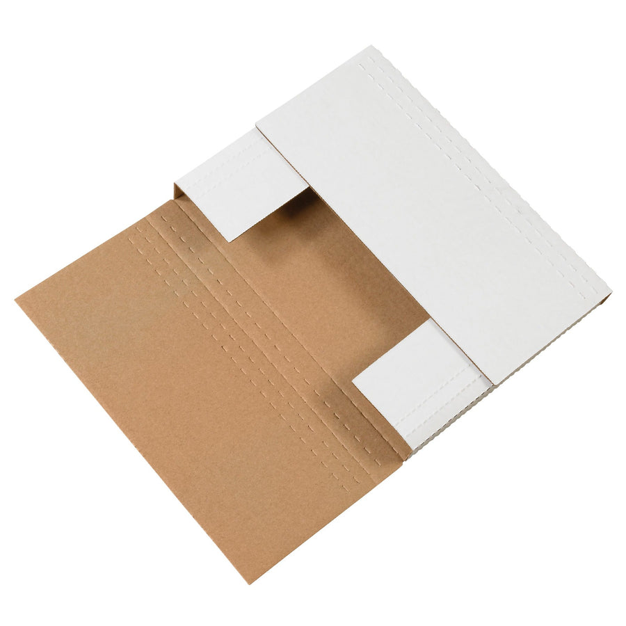 11.75x10.5x2.25 White Corrugated Mailers 50-Pack M11102BF - alias listing