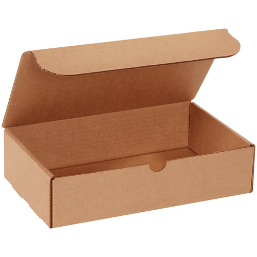 Assemble in seconds‚no tape, glue, or staples required. These 11x6.5x2.75 ECT-32 kraft corrugated literature mailers deliver professional presentation for catalogs, brochures, and documents. Crush-resistant one-piece design. 50 mailers per bundle.