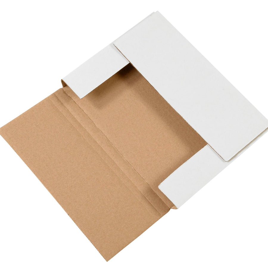 11 1/8 x 8 5/8 x 1 in White Corrugated Easy-Fold Mailers 50-Pack M1181 - alias listing