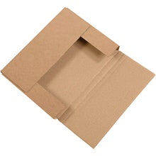 11.12x8.62x1 Kraft Easy Fold Mailers 50-Pack