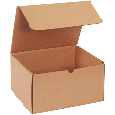 11 1/8 x 8 3/4 x 6 Kraft Literature Mailers ECT-32 Corrugated - 50/Bundle