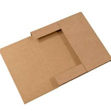 12.5x12.5x1 Kraft Easy Fold Mailers 50-Pack M12121K - alias listing