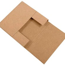 12.5x12.5x2.5 Kraft Easy Fold Mailers 50-Pack M12122K - alias listing