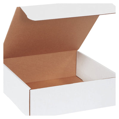 12x12x4 White Corrugated Literature Mailers 50-Pack M12124 - alias listing