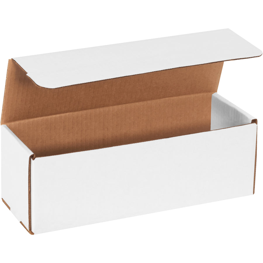 Save 15-20% on shipping costs with lightweight ECT-32-B white corrugated mailers that require zero assembly. These crush-resistant 12x4x4 one-piece mailers fold in seconds and provide double-wall protection on front and sides–perfect for small parcels, samples, and lightweight fragile items.