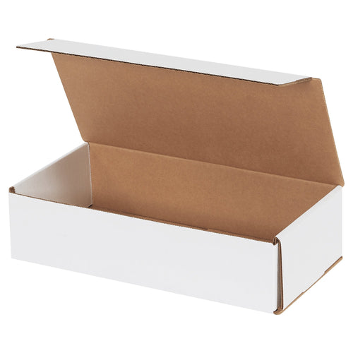 12x6x3 ECT-32 White Corrugated Mailers 50-Pack M1263