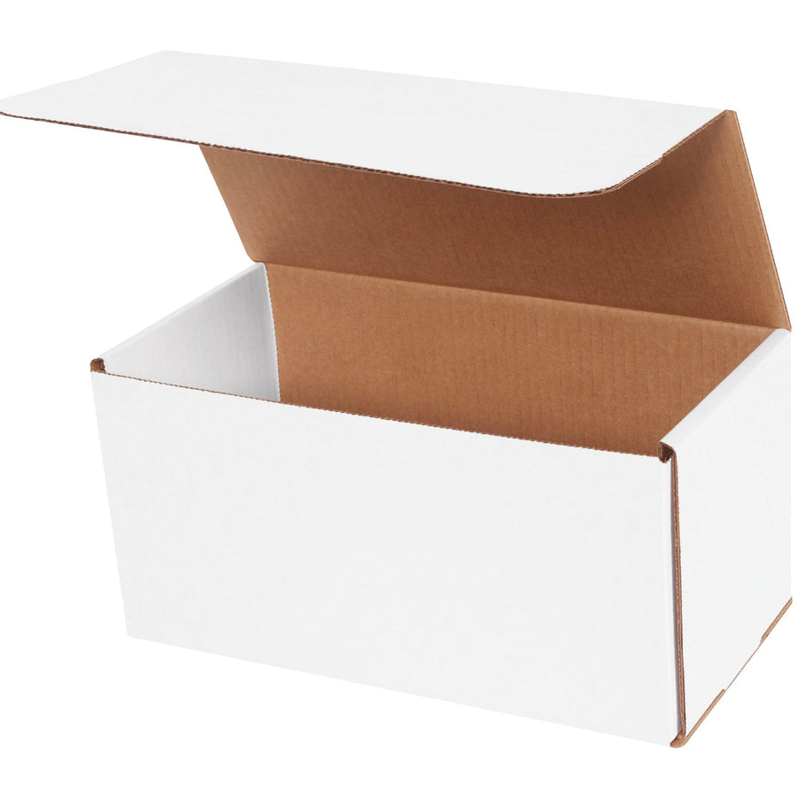 12x6x6 ECT-32 White Corrugated Mailers 50-Pack M1266 - alias listing