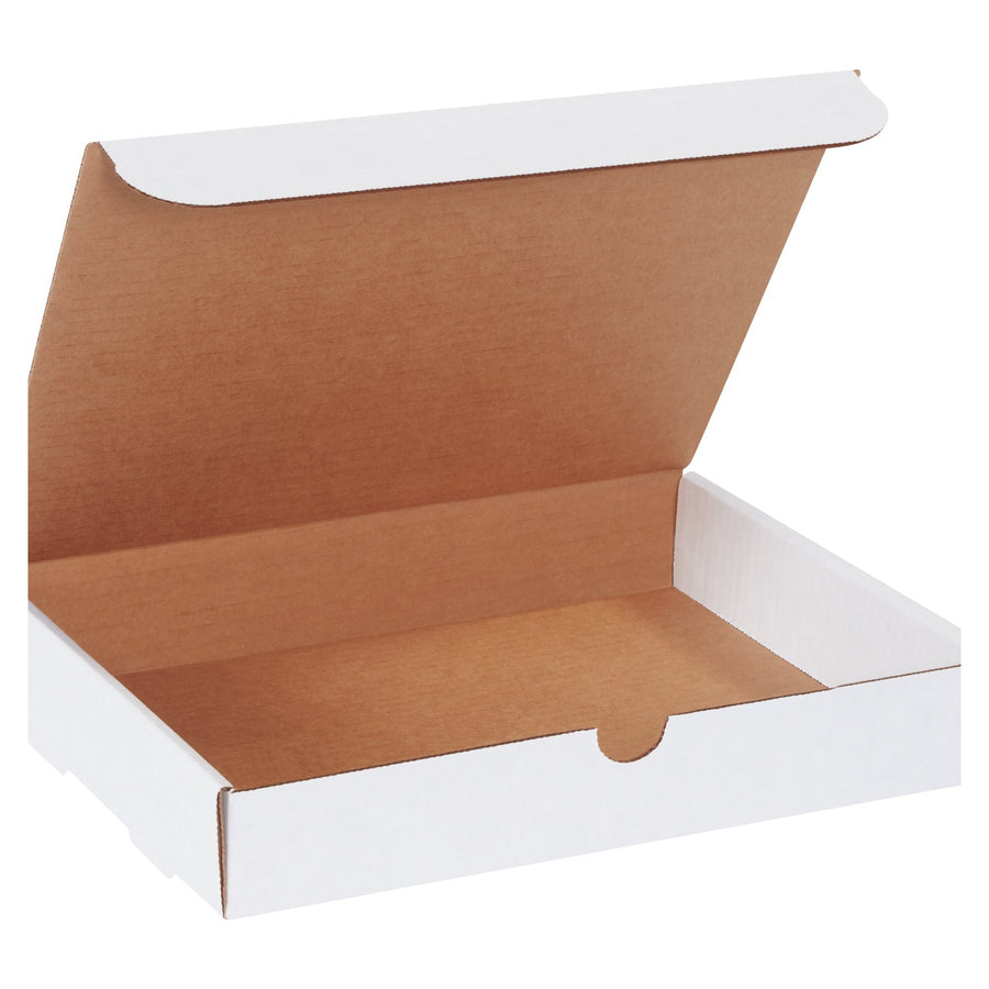 12 1/8 x 9 1/4 x 2 in White Corrugated Literature Mailers 50-Pack M1292 - alias listing