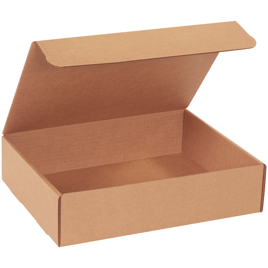Ship documents and literature professionally with zero assembly hassle. These ECT-32-B kraft corrugated mailers feature self-seal closure and crush-resistant construction, perfect for e-commerce brands shipping catalogs, brochures, and flat goods. Bundle of 50‚ready to pack and send.