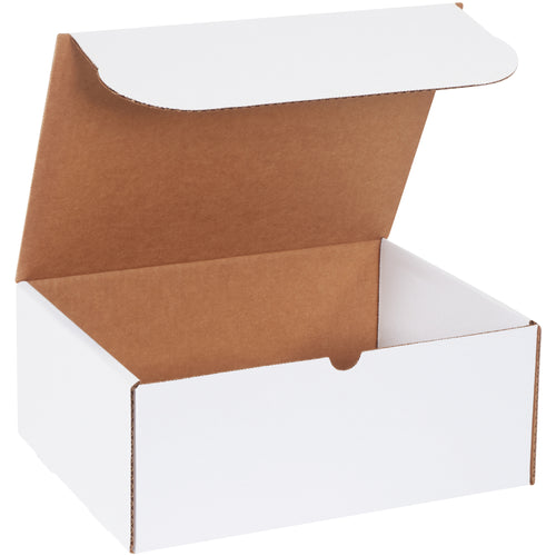 Ship marketing materials and literature with confidence using these crush-resistant white corrugated mailers. Quick fold-and-tuck assembly requires no additional supplies, and snug-fitting tabs ensure secure closure. Each bundle includes 50 professionally constructed ECT-32-B literature mailers in the 12 1/8 x 9 1/4 x 5