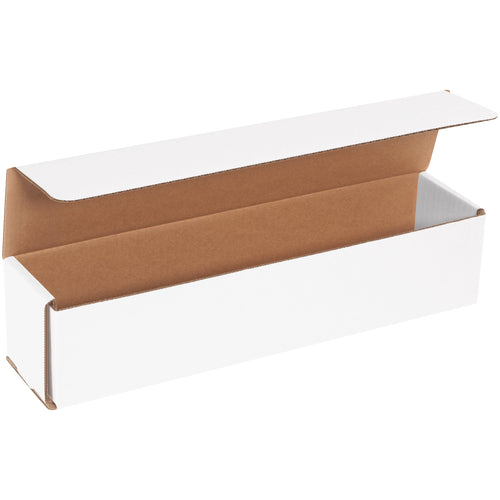 Save on postage with lightweight, crush-resistant 14x3x3 white corrugated mailers. ECT-32-B rated construction provides double-wall protection on front and sides. One-piece fold-and-tuck design requires no tape, glue, or staples–perfect for high-volume shipping operations. 50-pack bundle.