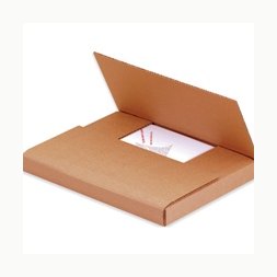 14.12x8.62x2 Kraft Easy Fold Mailers 50/Bundle