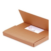 14.12x8.62x1 Kraft Easy Fold Mailers 50/Bundle