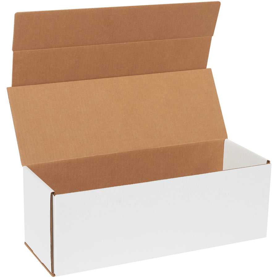ECT-32-B white corrugated mailers deliver professional protection in a one-piece fold-and-tuck design–no tape, glue, or staples required. These 17x6x6 crush-resistant mailers feature double-wall protection on front and sides, reducing product damage and freight costs per unit. Sold in bundles of 50 for immediate stocking.