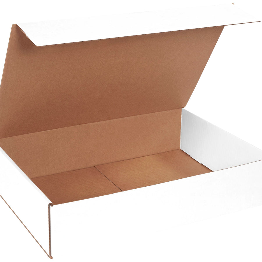 18x12x4 ECT-32 White Corrugated Mailers 50-Pack M18124 - alias listing