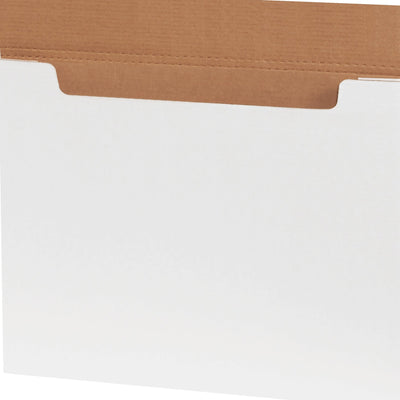 20 x 16 x 1/4 in ECT-32-B White Corrugated Fold-Over Mailers 20/Bundle M201614 - alias listing