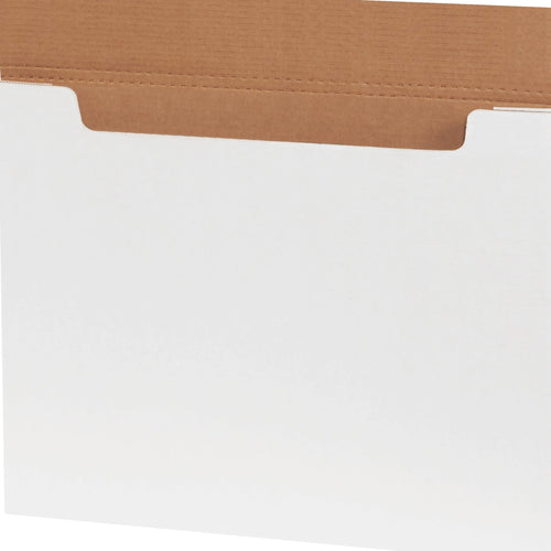 20 x 16 x 1/4 in ECT-32-B White Corrugated Fold-Over Mailers 20/Bundle M201614 - alias listing