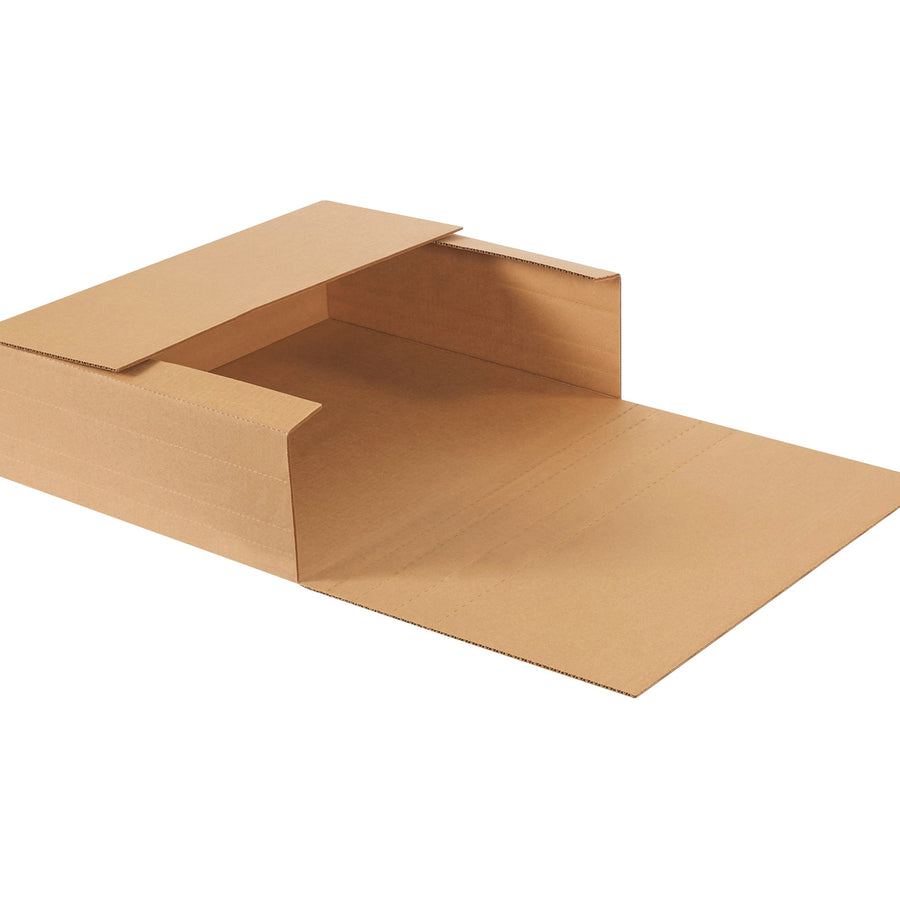 22x18x6 Kraft Multi-Depth Easy-Fold Jumbo Mailers 20/Bundle M22186 - alias listing