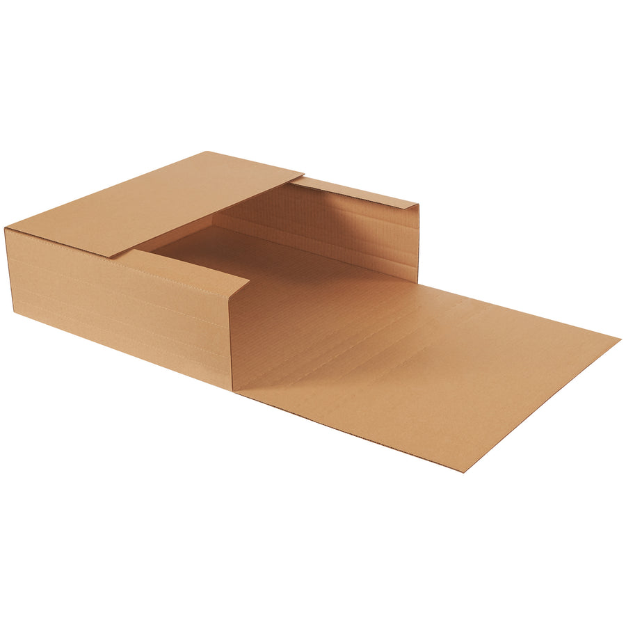 Ship oversized products professionally with our 24x18x6 kraft jumbo mailers. Each bundle includes 20 ECT-32 corrugated mailers featuring multi-depth fold-and-tuck design for flexible packaging. One-piece construction eliminates assembly time and reduces material waste.