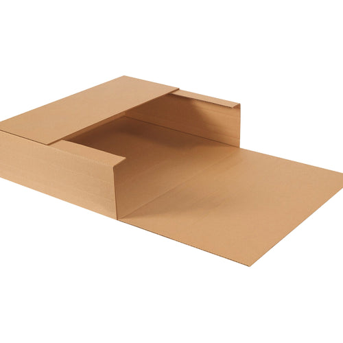 24x20x6 Kraft Multi-Depth Corrugated Jumbo Mailers 20/Bundle M24206 - alias listing