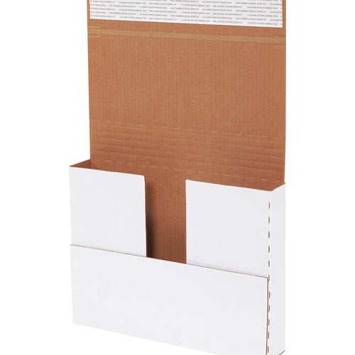 12 1/8 x 9 1/8 x 2 in White Corrugated Easy-Fold Mailers 25-Pack M2BKSS - alias listing