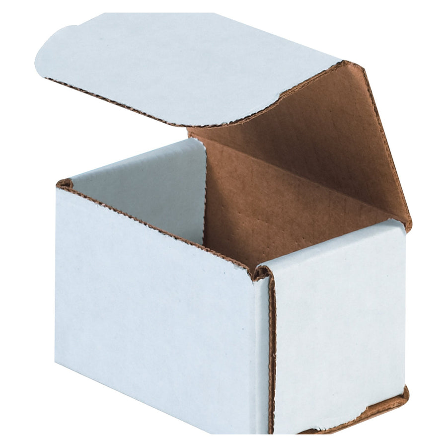 3x2x2 ECT-32 White One-Piece Corrugated Mailers 50-Pack M322 - alias listing