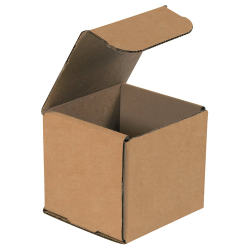 3x3x3 ECT-32-B Kraft Corrugated Mailers 50/Bundle M333K - alias listing