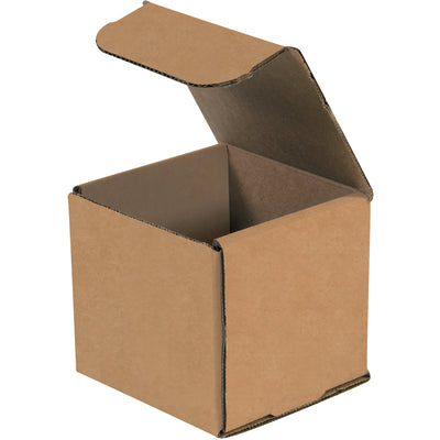 Space-efficient 3x3x3 kraft corrugated mailers manufactured from durable ECT-32-B material deliver double-wall crush resistance with a one-piece fold design–no tape, glue, or staples required. Bundle of 50 ships and stores flat, reducing warehouse footprint and freight costs while maintaining superior product protection for small items, tools, and fragile goods.
