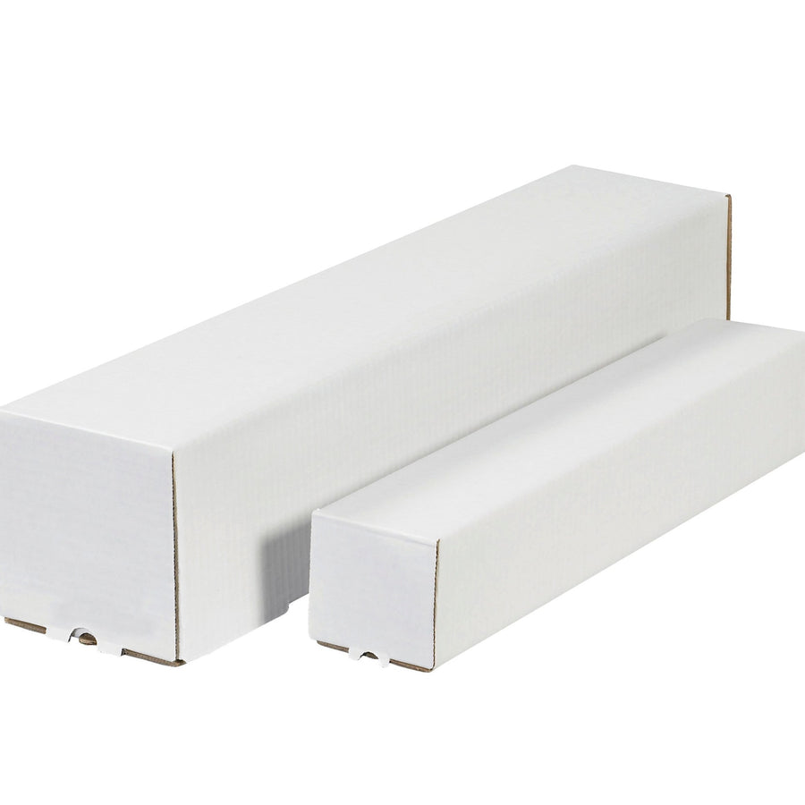 3x3x48 White Square Mailing Tubes 25-Pack M3348 - alias listing