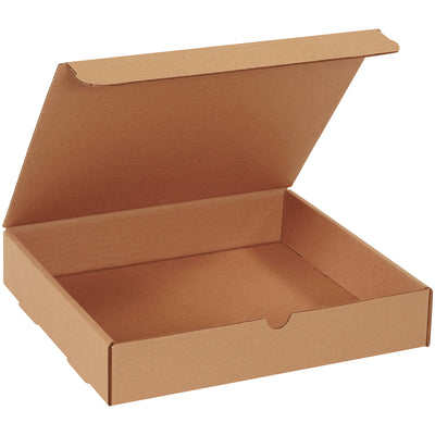 11 3/4 x 10 3/4 x 2 1/4" Kraft Literature Mailers - Self-Seal, 50/Bundle