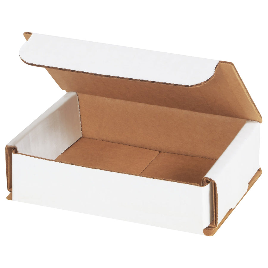 4x3x1 ECT-32-B White Corrugated Mailers 50/Bundle M431 - alias listing