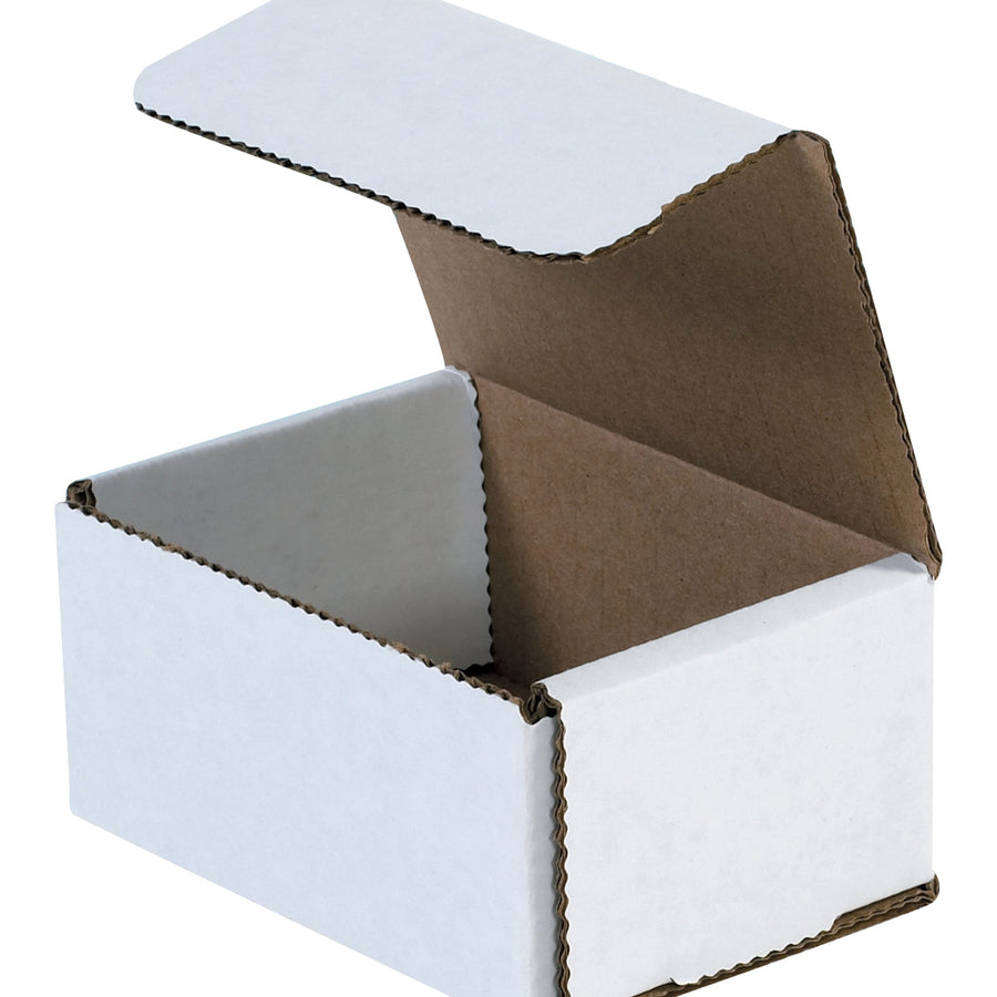 4x3x2 ECT-32-B White Corrugated Mailers 50/Bundle M432 - alias listing