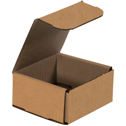 4x4x2 ECT-32-B Kraft Corrugated Mailers 50-Pack M442K - alias listing