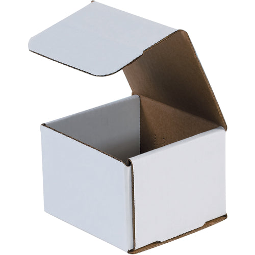 Engineered ECT-32-B white corrugated mailers in 4x4x3 dimensions deliver crush-resistant protection with zero assembly time–just fold and ship. Each 50-pack bundle eliminates tape, glue, and staples while cutting postage weight and handling labor. Perfect for small item fulfillment operations managing high volume.