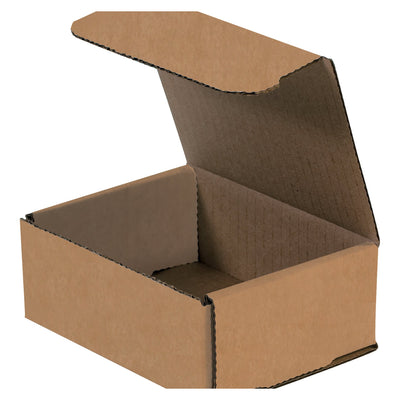 5x4x2 ECT-32-B Kraft One-Piece Corrugated Mailers 50/Bundle M542K - alias listing