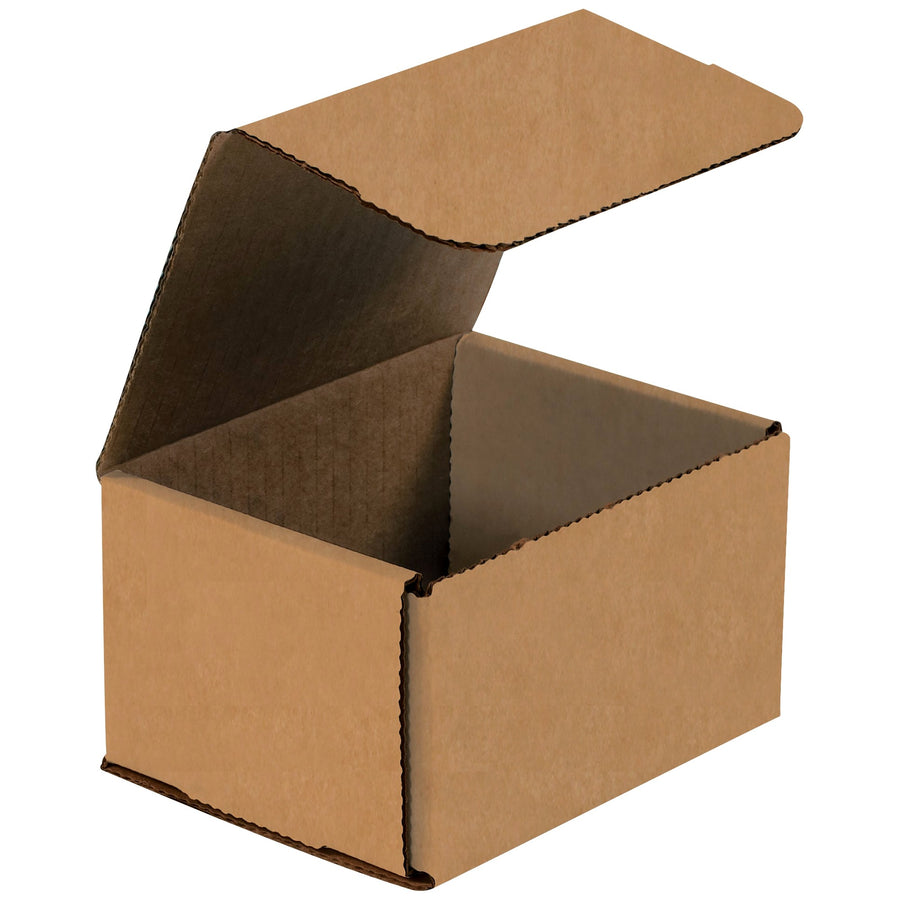 5x4x3 ECT-32 Kraft Corrugated Mailers 50-Pack M543K - alias listing