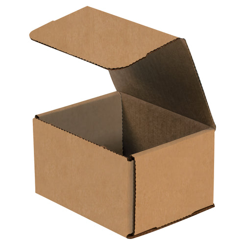 Lightweight ECT-32-B kraft corrugated mailers engineered for small item shipping with zero assembly required. One-piece folding design creates double-wall protection on front and sides–no tape, glue, or staples needed. Ships and stores flat to maximize warehouse efficiency in bundles of 50.