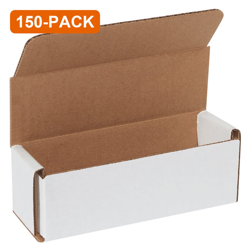 6x2x2 ECT-32-B White Corrugated Mailers, 150-Pack (3 Bundles of 50)