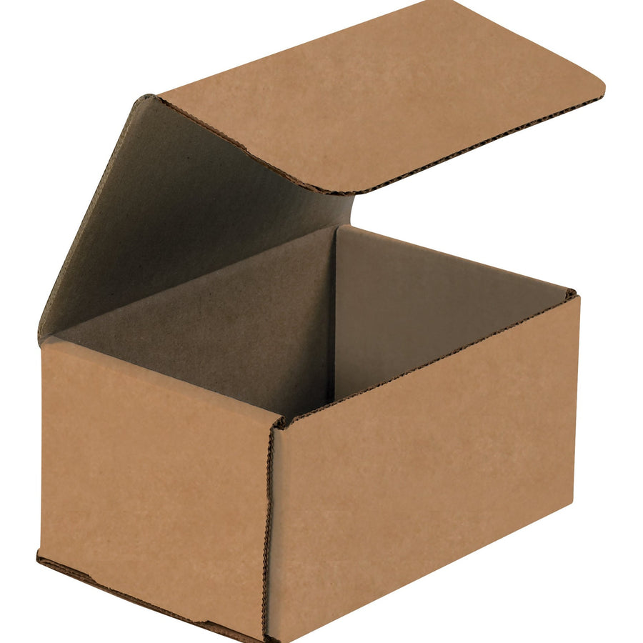 6x4x3 ECT-32-B Kraft Corrugated Mailers 50-Pack M643K - alias listing