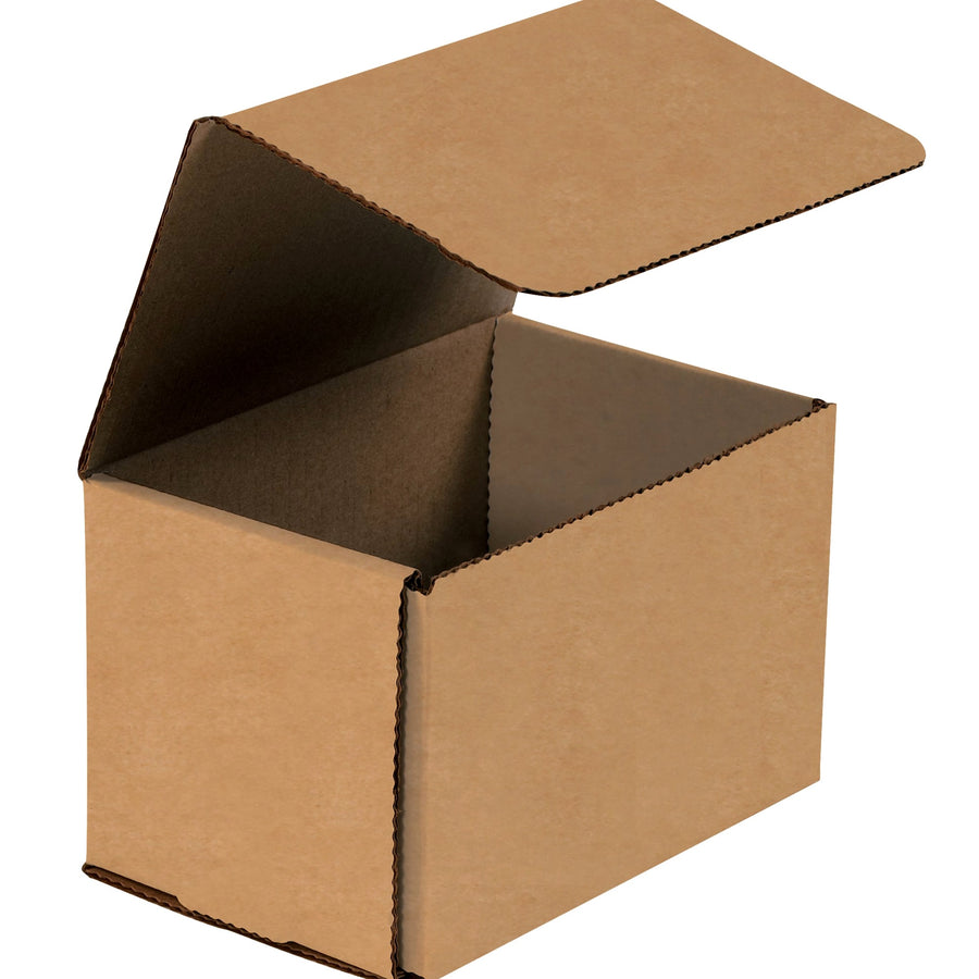 6x4x4 ECT-32-B Kraft Corrugated Mailers 50/Bundle M644K - alias listing