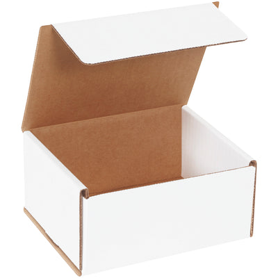 Lightweight, crush-resistant 6x5x3 white corrugated mailers engineered for high-volume small package shipping. ECT-32-B corrugated construction delivers double-wall protection on front and sides with zero assembly time‚just fold and ship. 50-piece bundle reduces per-unit cost and freight overhead.