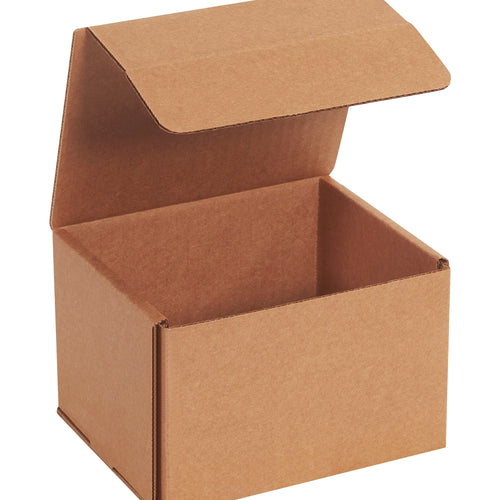 6x5x4 ECT-32-B Kraft Corrugated Mailers 50-Pack M654K - alias listing