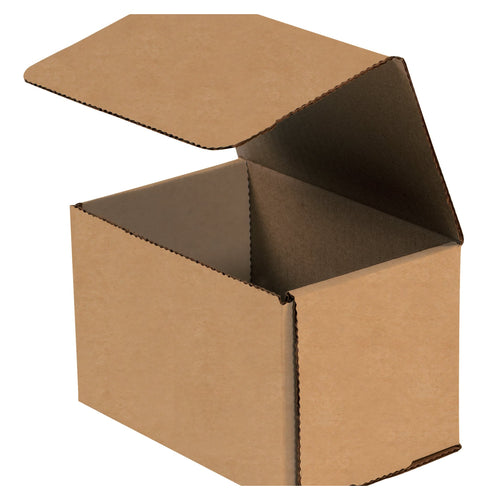 5x5x5 ECT-32-B Kraft Corrugated Mailers 50-Pack M655K - alias listing