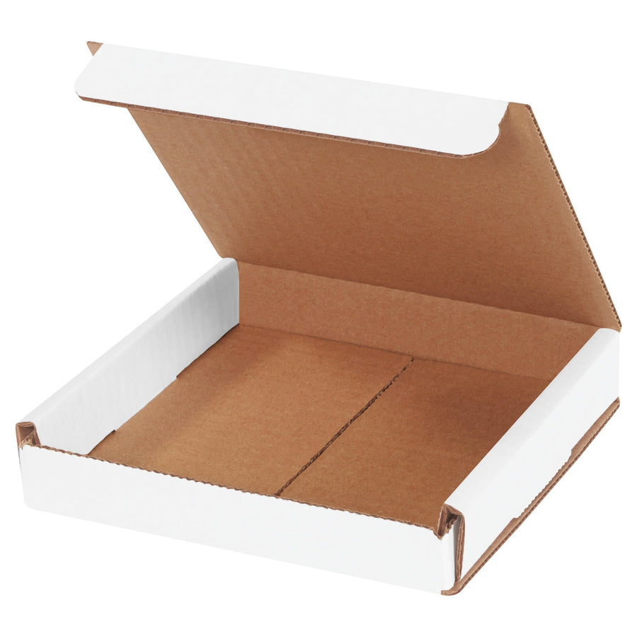6x6x1 ECT-32-B White Corrugated Mailers 50/Bundle M661 - alias listing