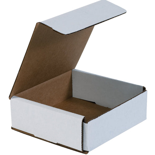 6x6x2 ECT-32-B White Corrugated Mailers 50/Case M662 - alias listing