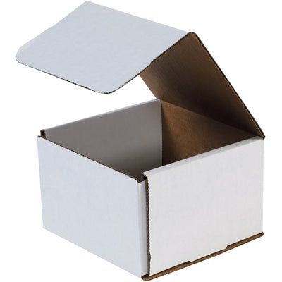 Ship small, lightweight items safely with these 6x6x4 white corrugated mailers. ECT-32-B construction delivers crush resistance and double-wall protection without tape or glue. One-piece fold-and-tuck design assembles in seconds‚order your 50-pack bundle today.