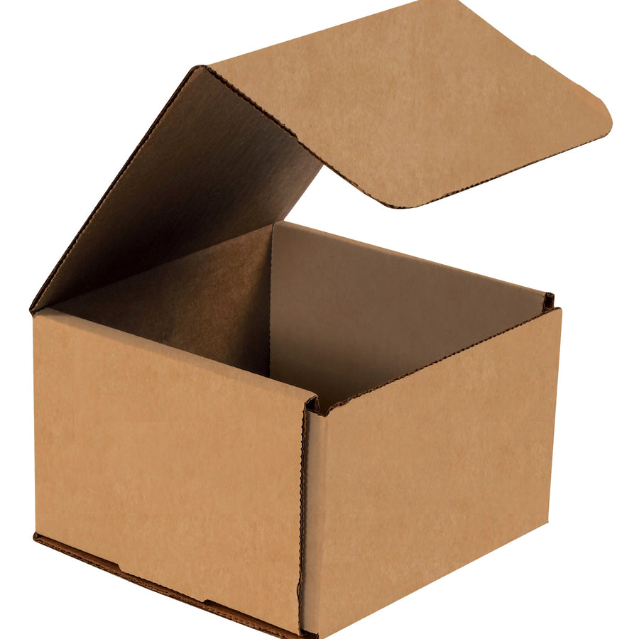 6x6x4 ECT-32-B Kraft Corrugated Mailers 50/Bundle M664K - alias listing