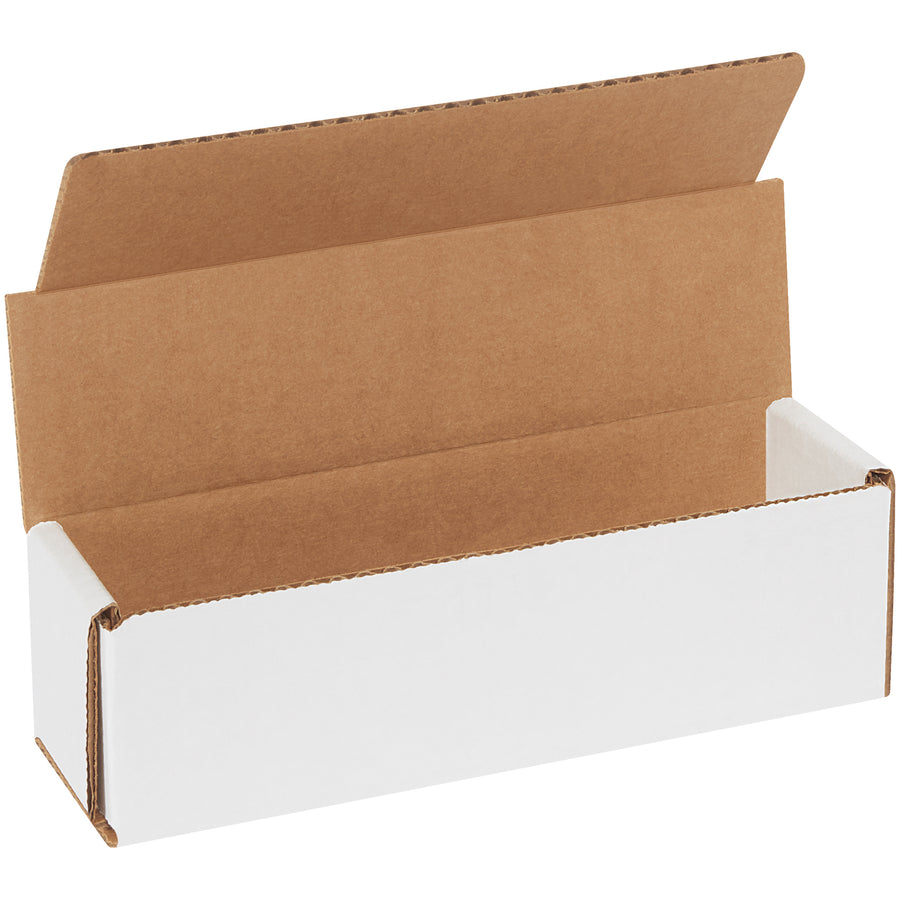 Ship small items with confidence using these ECT-32-B white corrugated mailers. The one-piece fold-and-tuck design assembles in seconds without tape, glue, or staples‚reducing prep labor and postage costs. Crush-resistant construction provides double-wall protection on front and sides.
