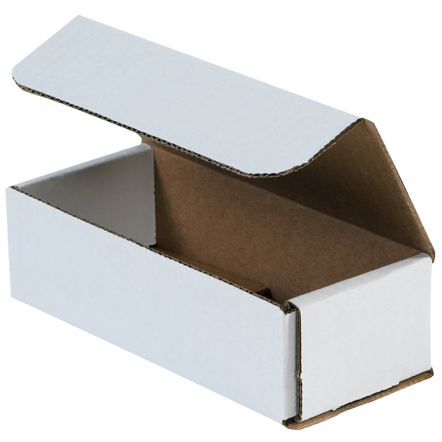 Ship small items with confidence using these ECT-32-B white corrugated mailers. One-piece fold-and-tuck design provides double-wall protection without tape, glue, or staples. Bundle of 50 delivers maximum freight efficiency and cost savings for high-volume fulfillment operations.